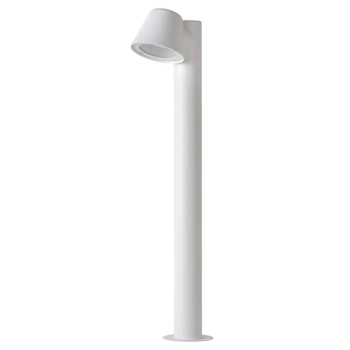 Stojący słupek ogrodowy DINGO 14881/70/31 Lucide IP44 metalowy biały