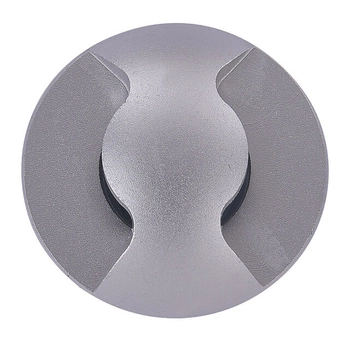 Ścienna lampa elewacyjna Basilio PL-741-2E Italux LED 3W 3000K IP65 srebrna