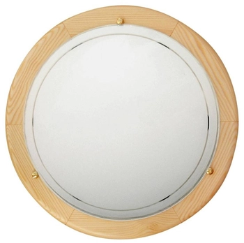 Lampa sufitowa 13-32259 Candellux natynkowa okrągła drewniana
