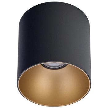 LAMPA sufitowa POINT TONE 8224 Nowodvorski metalowa OPRAWA tuba downlight czarny złoty