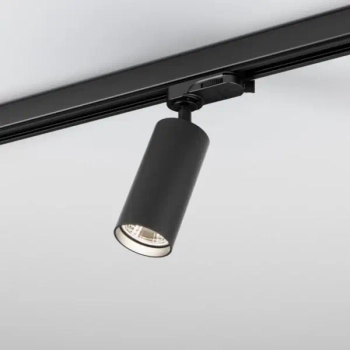 Trójfazowa lampa do szynoprzewodów PET czarna metalowa tubka 1xGU10 50W 12548-G000-00-PH-12