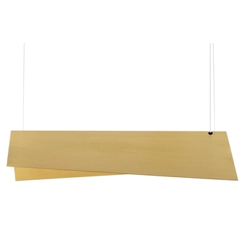 Zwiszana lampa nad wyspe Picco MSE010100126 Moosee LED 12W 3000K metal szkło złoto