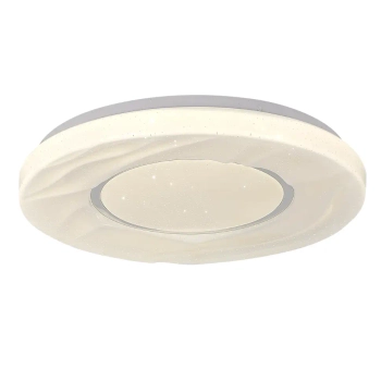 Art Deco plafon Tenaro LP-7312/1C-26 WH LED 12W 4000K biały