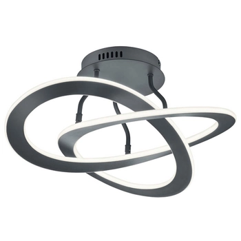 Lampa sufitowa ring OAKLAND 621710142 LED 40W 3000K antracyt