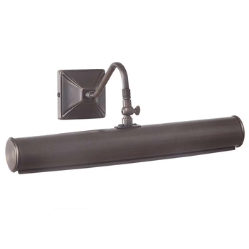 Kinkiet LAMPA ścienna PICTURE LIGHTS PL1-20-DB Elstead metalowa OPRAWA klasyczna galeryjka nad obraz ciemny brąz