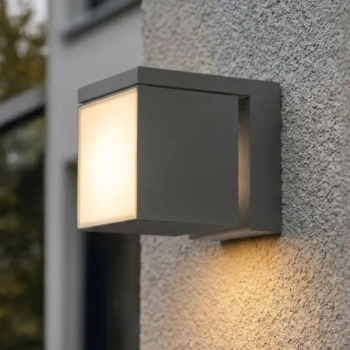 Kinkiet zewnętrzny CUBIC grafitowy AZ6690 1xLED 18W 4000K IP65 kostka