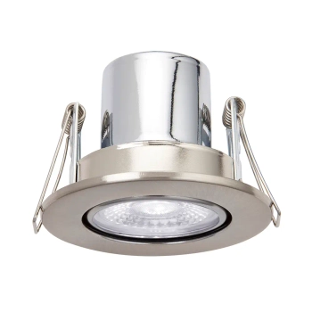 Okrągła lampa sufitowa SHIELD 108296 LED 5W 3000-6000K oczko nikiel