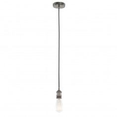 Industrialna lampa wisząca CLASSO DS-M-034 SHINY BLACK loft czarny