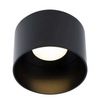 Plafon LAMPA sufitowa KONAN 1146 Shilo metalowa OPRAWA okrągła czarna