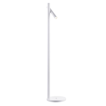 Podłogowa lampa z reflektorem Yabu 7877 Shilo minimalistyczna biała
