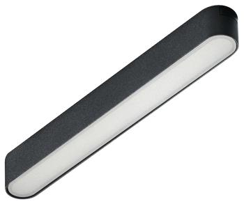 Lampa do systemu 1-faz sufitowa Gamma Sangria Milky AZ5270 LED 12W czarna