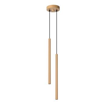 Lampa zwisowa podwójna Pastelo SL.1305 rurki sople złota