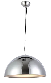 Chromowana lampa wisząca Modena do przedpokoju chrom