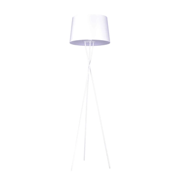 Podłogowa lampa Remi K-4363 stojąca do salonu biała