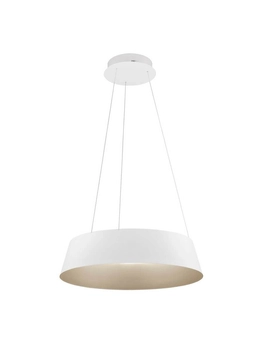 Salonowa lampa wisząca CANCUN LE42803 nas stolik LED 50W biała złota