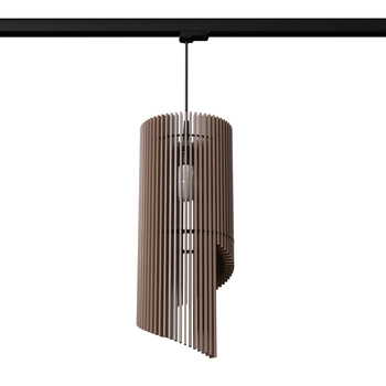 Trzyfazowa lampa wisząca tuba z żarówką ALEXIA MYL.00479 brązowy