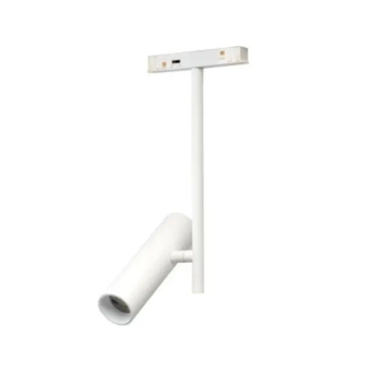 Regulowana szynowa lampa 2-fazowa ALFA biała AZ6516 14W 2800-6500K tuba