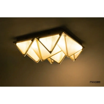 Plafon PYRAMIDS złota MSE1501100589 1xLED 106W 3000K glamour
