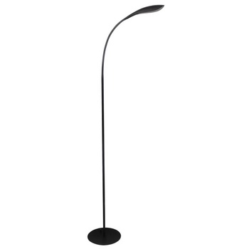 LAMPA podłogowa SWAN 306050 Polux stojąca OPRAWA LED 6,5W 3000K z elastyczną główką czarna