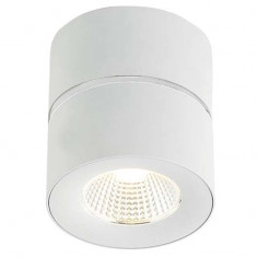 Spot LAMPA sufitowa Mone Bianco Orlicki Design natynkowa OPRAWA metalowa LED 7W 3000K tuba biała