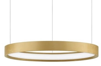 Lampa wisząca ZACAPU LE42789 obręcz nad stolik LED 30W 3000K złota