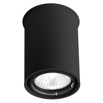 Spot LAMPA sufitowa OSAKA 1119 Shilo plafon OPRAWA metalowa tuba DOWNLIGHT czarny