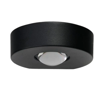 Zewnętrzny kinkiet ścienny na taras MANTA LED 3000K AZ6826 czarny transparentny aluminiowy