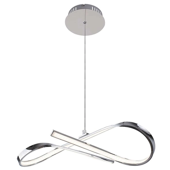 LAMPA wisząca ANIELA 2188 Rabalux metalowa OPRAWA zwis LED 20W 4000K spirala chrom