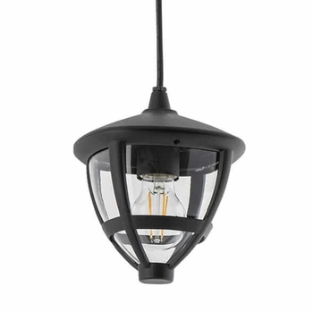 Zewnętrzna lampa wisząca Amelia 10496 Nowodvorski IP44 metalowa czarna