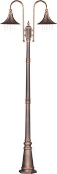 Latarnia ogrodowa Boston K-8127 CZARNY/ZŁOTY czarna złota