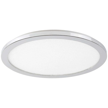 Łazienkowa LAMPA sufitowa JEREMY 5208 Rabalux metalowa OPRAWA okrągła LED 24W 3000K plafon IP44 chrom