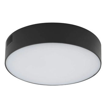 Natynkowa lampa salonowa Lid Round 10416 Nowodvorski LED 25W 4000K czarna