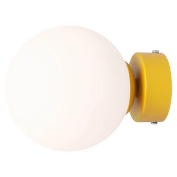 Loftowa lampa ścienna Ball Wall 1076C14_S ball żółta