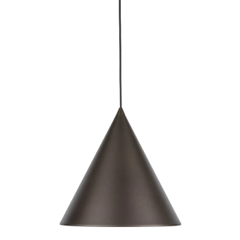Trójkątna lampa wisząca nad stół CONO 10038 brązowy