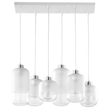 Wielopunktowa lampa wisząca jadalniana Marco 3359 TK Lighting szklana