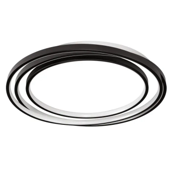 Futurystyczny Lampa sufitowa TELVIRA LE45502 LED 33W 3000K czarny