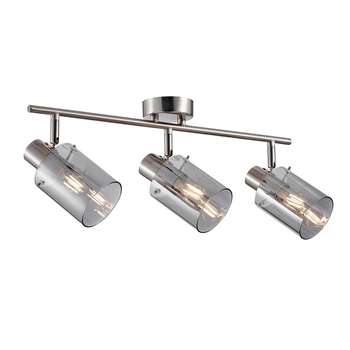 Regulowana lampa sufitowa Sardo SPL-5581-3-SC-SG Italux szary srebrny
