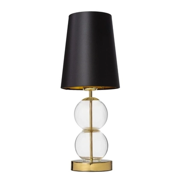 Nowoczesna lampa stołowa COCO 41092102 czarna lampka nocna czarna