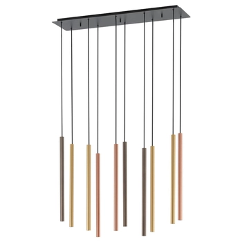 Lampa wisząca sople Laser 10705 Nowodvorski wielopunktowa kolorowa