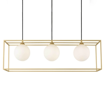 Zawieszana lampa na belce Trinity MOD145PL-03G Maytoni bubble złota