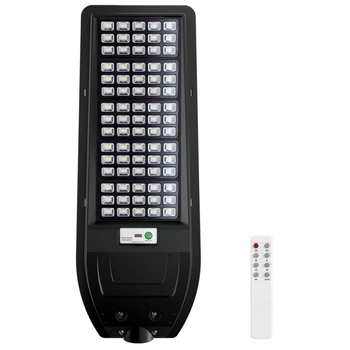 Lampa solarna Via EKO9096 Ekolight LED 200W 6000K na pilot IP65 czarna