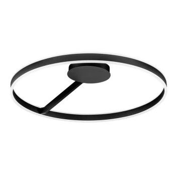 Nowoczesna lampa sufitowa SOLVIRA LE45497 LED 48W 2700-4000K czarny