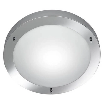 Okrągła lampa sufitowa CONDUS 6801011-06 IP44 szklana chrom