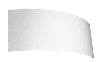 LAMPA ścienna SL.0936 półokrągła OPRAWA metalowy kinkiet biały
