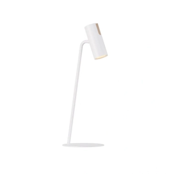 Nocna lampa biała LEDA reflektor metalowy tubka 1xGU10 41738