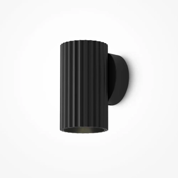 Ścienna lampa podłużna Calipso C106WL-01-GU10-B tuba czarna