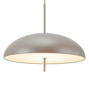 Wisząca lampa do salonu Versale 2220053009 DFTP kopułowa beżowa