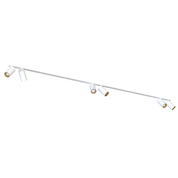 Biały spot loftowy Mono 7687 salonowa lampa kierunkowa metalowa
