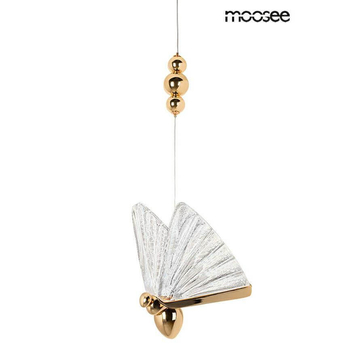 Dekoracyjna lampa wisząca Butterfly MSE010100322 złota