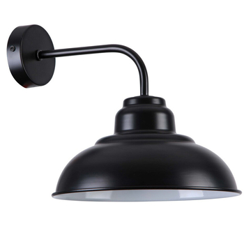 Industrialna lampa ścienna Dragan 5307 kuchenny kinkiet czarny